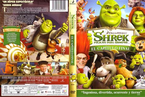 Shrek Felices Para Siempre Shrek 4 Cd Cases Dvd Covers Dreamworks