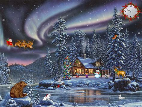 800x600px Animated Christmas Wallpaper With Music Wallpapersafari