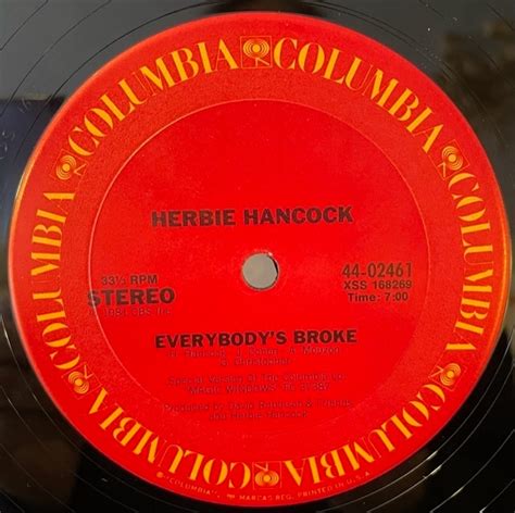 Herbie Hancock Magic Number 12 Ead Record