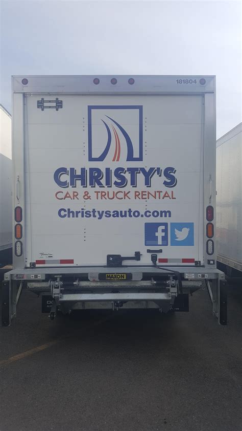 16 Box Trucks Christys Car And Truck Rental