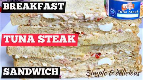 Tuna Club Sandwich Recipe Easy Breakfast Recipes Temilayoandmom Youtube
