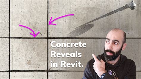 Concrete Panels And Reveals In Revit Tutorial Quick Tip Edition Youtube