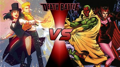 Marvel Vision And Scarlet Witch Vs Dc John Constantine And Zatanna