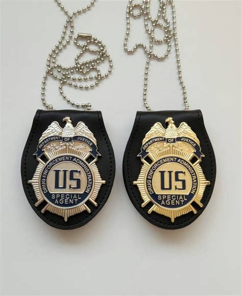 Dea Special Agent Badge Replica Badge Police Badge For Cosplay Movie Prop Stage Prop And