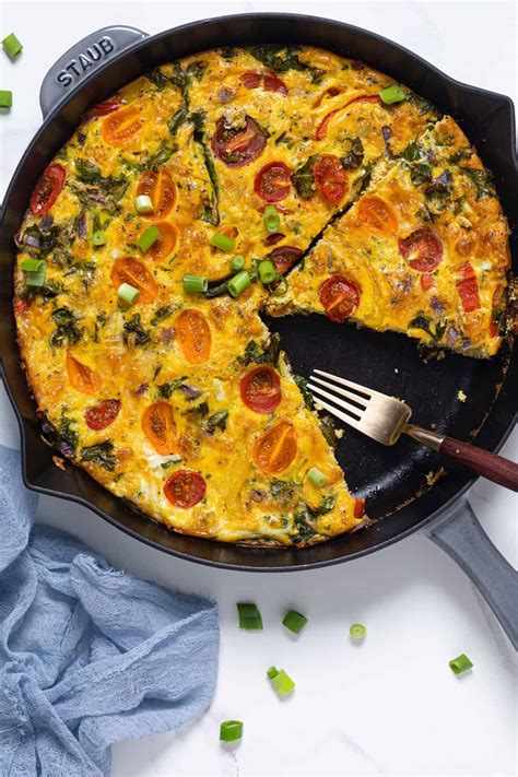 Easy Veggie Frittata For Any Meal Orchids Sweet Tea