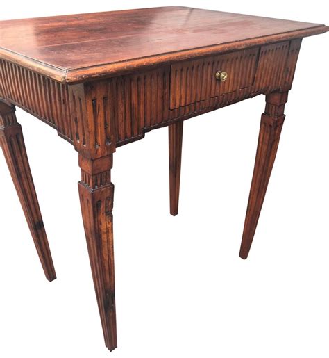 We create timeless, distinctive handcrafted furniture from our studio/ shop and workshop in east yorkshire, england. French 18th Century Table with Fluted Apron and Legs For ...