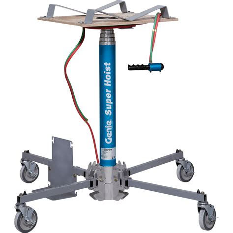 Genie Super Hoist Co2 Powered Material Lift — 12ft5 12in Lift 300