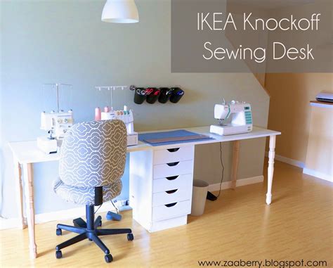 Diy Ikea Knockoff Sewing Table Diy Sewing Table Sewing Desk Ikea