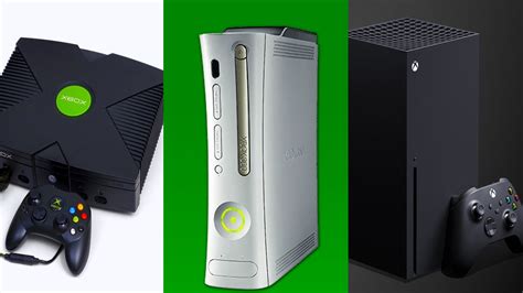 The Evolution Of Xbox Consoles From 2001 To 2020 Xbox Series X