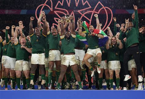 Rwc Finals Review South Africa Stand Alone As Four Time Champions ｜ Coupe Du Monde De Rugby 2023