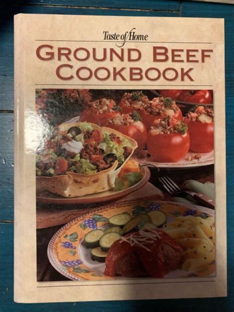 Taste Of Home Ground Beef Cookbook By Readers Digest Editors 2005
