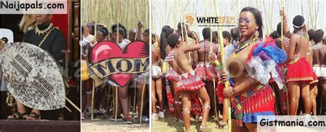 Exclusive Photos From The Ongoing Annual Zulu Traditionally Scantily Clad Virgins Reed Dance