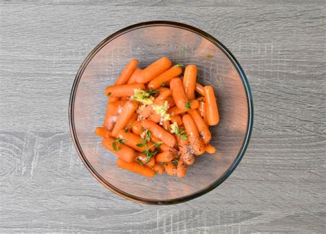 Roasted Baby Carrots Recipe Cubes N Juliennes