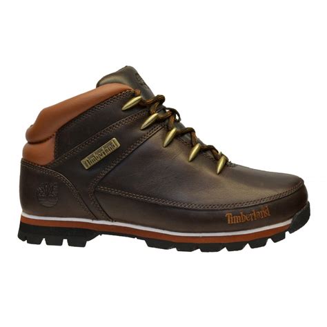 Timberland men chelsea boots logan bay size us 10.5m medium brown leather. Timberland Timberland Euro Sprint Hiker Nubuck Dark Brown ...