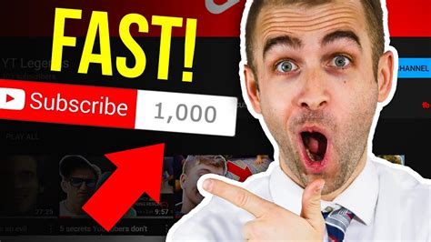 How To Get Your First 1000 Subs Fast On Youtube Youtube
