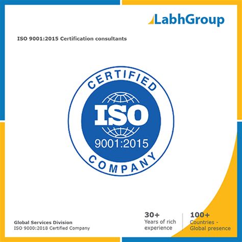 Iso 90012015 Certification Consultants At 5000000 Inr In Ahmedabad