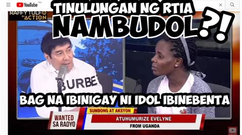 banyaga na tinulungan ni raffytulfoinaction nambudol ng kapuwa nating pilipino youtube