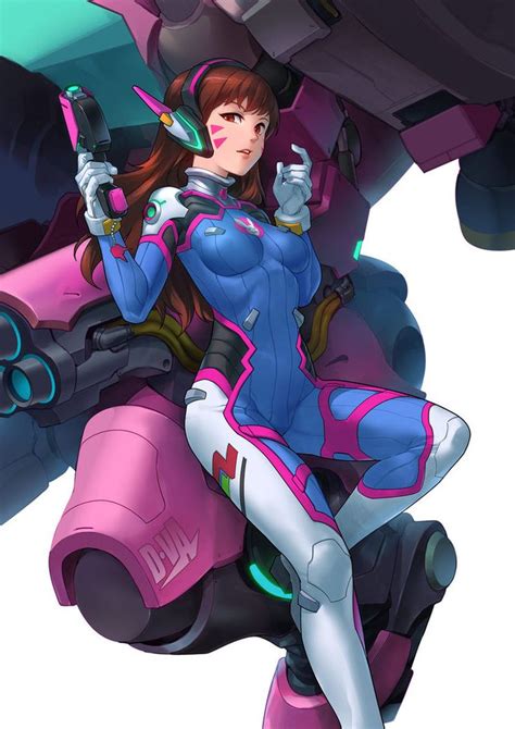 Another Overwatch Character I Was Working On Dva She Is Updated