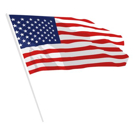 Vector Transparente Png Y Svg De Estados Unidos Ondeando La Bandera