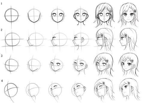 Cara Menggambar Sketsa 30 Sketsa Anime Mudah Di Gambar Blog Chara Riset