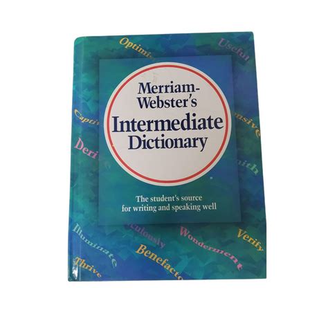 Vintage 1998 Merriam Websters Intermediate Dictionary Etsy