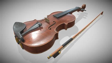 violin burito buy royalty free 3d model by francesco coldesina topfrank2013 violin 3d