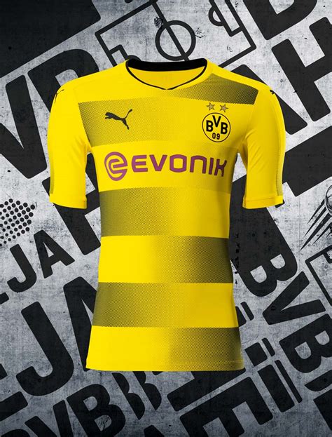 Borussia Dortmund 1718 Puma Home Shirt Soccerbible
