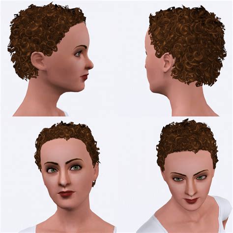 Mod The Sims Cherub Curly Hair All Ages Both Genders True Custom