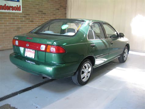 Nissan Sentra 1998 Green Sedan Gxe Gasoline 4 Cylinders Front Wheel