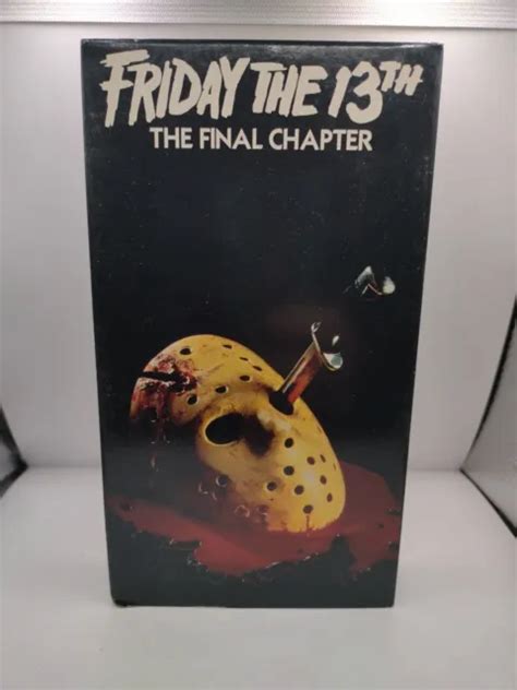 Friday The 13th Part 4 The Final Chapter Vhs 1984 Horror Slasher Corey Feldman 3499 Picclick