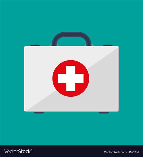 First Aid Kit Royalty Free Vector Image Vectorstock