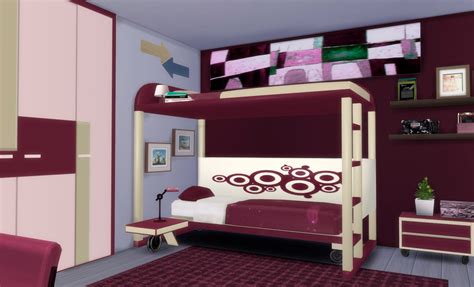 Sims 4 Kids Bedroom Minimalis