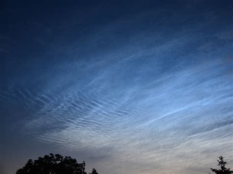 Noctilucent Clouds Corius Astronomy