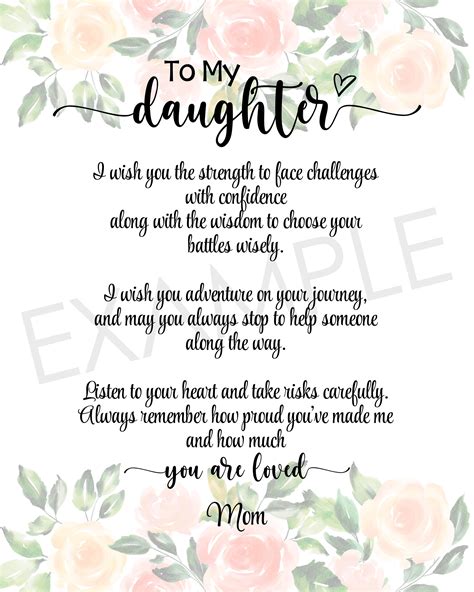 Happy Birthday Mom Poems From Your Daughter