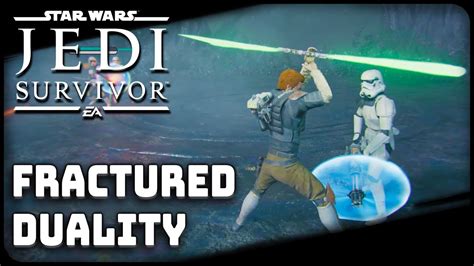 Fractured Duality Force Tear Star Wars Jedi Survivor Youtube