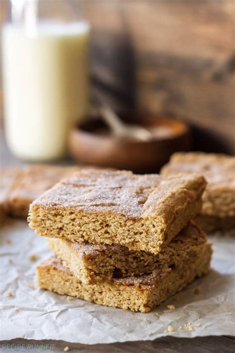 Chai Spiced Snickerdoodle Bars Recipe Runner