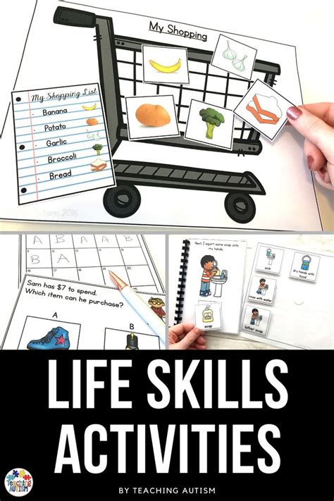 Teaching Life Skills Activities Life Skills Special Education Life