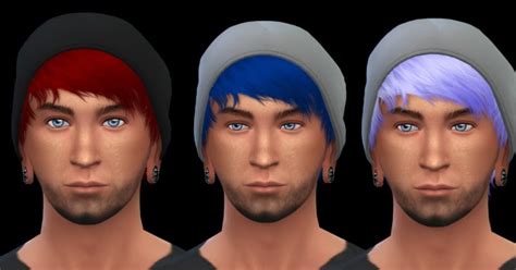Sims 4 Ccs The Best Hair Recolor Psycho By Naddiswelt