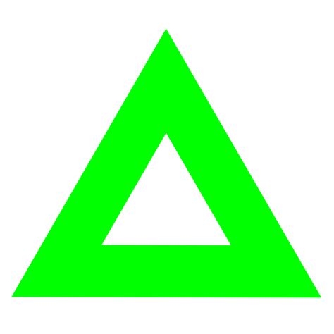 Filesymbol Green Equilateral Trianglesvg Openstreetmap Wiki