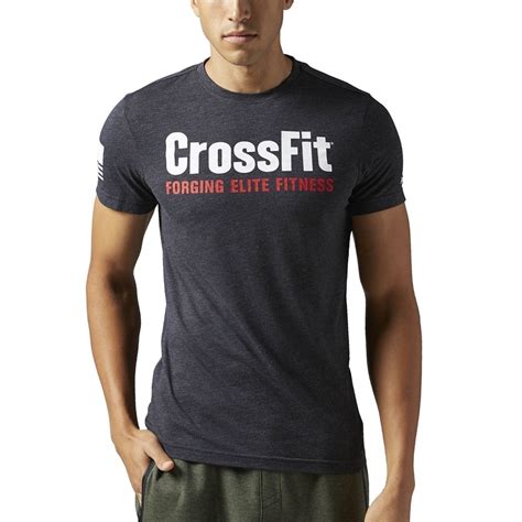 Reebok Crossfit Forging Elite Fitness T Shirt Siyah Supplementler