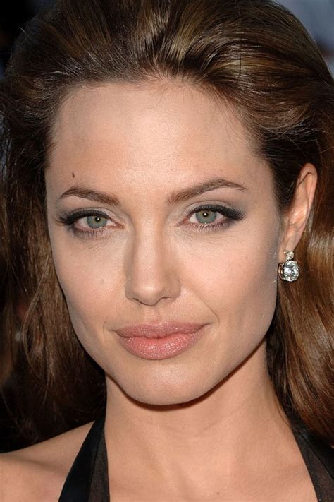 Angelina Jolie Before And After Angelina Jolie Makeup Angelina