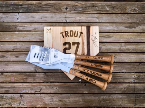 Mlb Player Signature Tools And Cutting Boards Tagged Grill Tool Sets