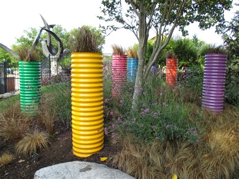 The Culvert Pipe Planter Rotary Botanical Gardens