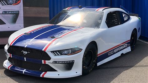 New Ford Mustang Nascar Xfinity Series Unveiled Race Debut In February