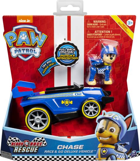Spin Master Paw Patrol Ready Race Rescue Chase Deluxe Vehicle Skroutzgr