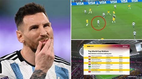 Lionel Messi S Walking Stats At The World Cup Are So High Thanks To A Fascinating Tactic