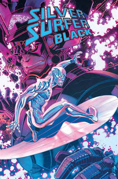 Silver Surfer Black 1 Of 5 Variant Bradshaw Cover 1 In 50 Copies
