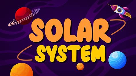 Explore The Solar System A Preschool Learning Adventure Youtube