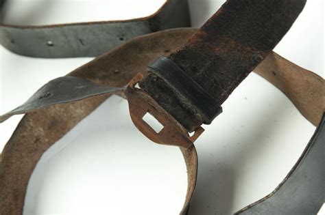Two Civil War Era Rifle Slings