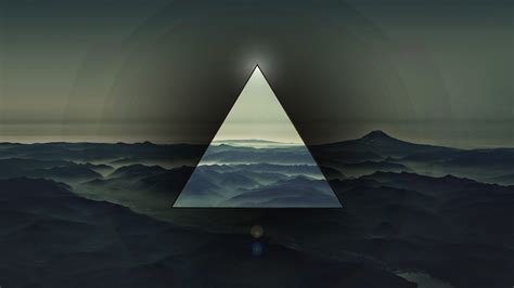 Abstract Polyscape Triangle Wallpapers Hd Desktop And